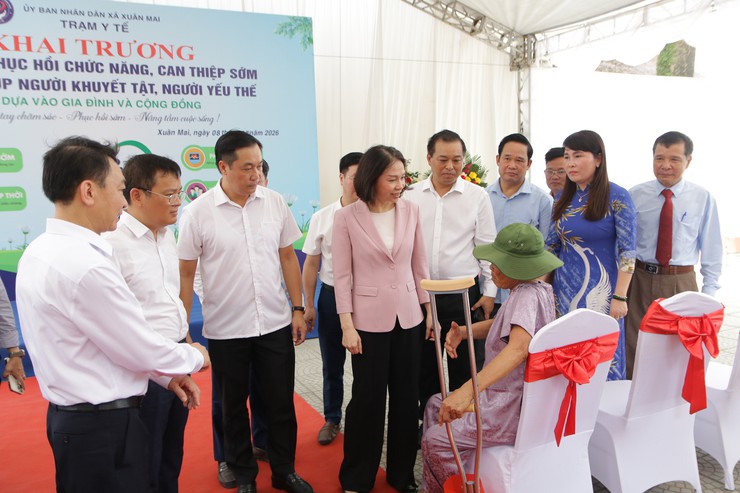 Phục hồi chức năng ngay tại cộng đồng, để người khuyết tật không bị bỏ lại phía sau- Ảnh 1.