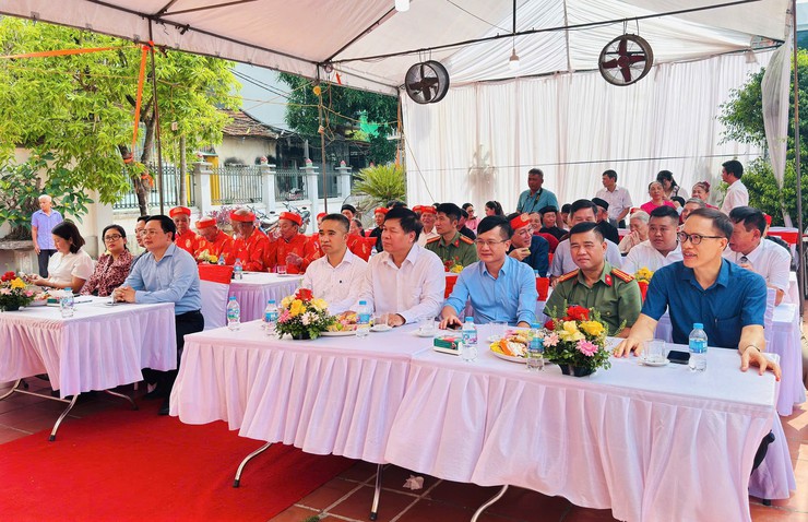 Nam Phù khởi công tu bổ, tôn tạo Đình Nội Am - gìn giữ di sản, bồi đắp giá trị văn hoá cho mai sau - Ảnh 7.