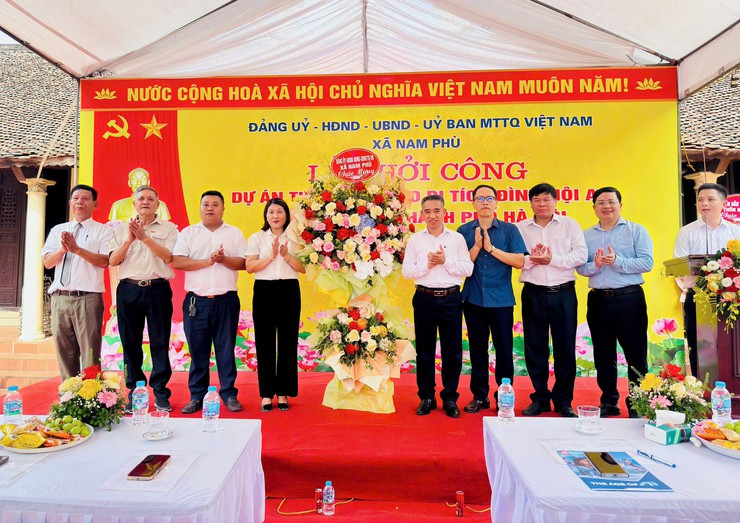 Nam Phù khởi công tu bổ, tôn tạo Đình Nội Am - gìn giữ di sản, bồi đắp giá trị văn hoá cho mai sau - Ảnh 2.