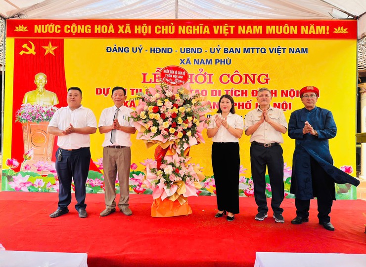 Nam Phù khởi công tu bổ, tôn tạo Đình Nội Am - gìn giữ di sản, bồi đắp giá trị văn hoá cho mai sau - Ảnh 4.
