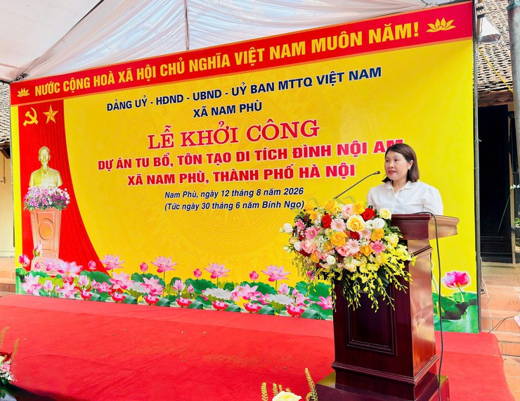 Nam Phù khởi công tu bổ, tôn tạo Đình Nội Am - gìn giữ di sản, bồi đắp giá trị văn hoá cho mai sau - Ảnh 5.