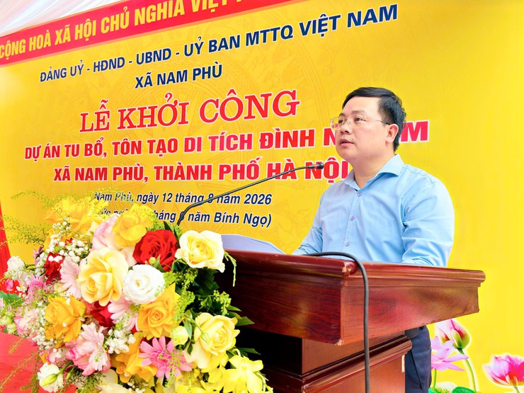 Nam Phù khởi công tu bổ, tôn tạo Đình Nội Am - gìn giữ di sản, bồi đắp giá trị văn hoá cho mai sau - Ảnh 8.