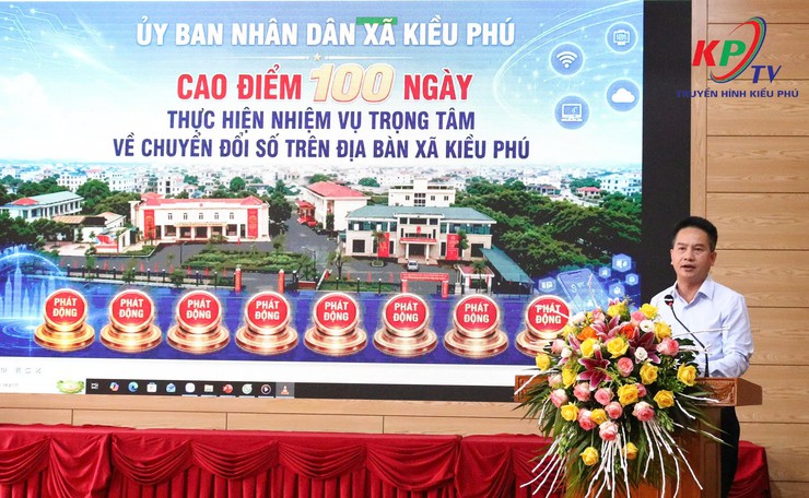 Kiều Ph&uacute; triển khai cao điểm 100 ng&agrave;y chuyển đổi số, ra mắt m&ocirc; h&igrave;nh Chợ số, Tuyến đường số - Ảnh 6.