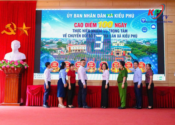 Kiều Ph&uacute; triển khai cao điểm 100 ng&agrave;y chuyển đổi số, ra mắt m&ocirc; h&igrave;nh Chợ số, Tuyến đường số - Ảnh 9.