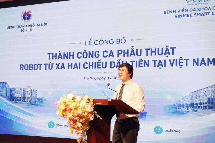 Việt Nam lần đầu vận hành mạng lưới phẫu thuật robot từ xa hai chiều- Ảnh 1.