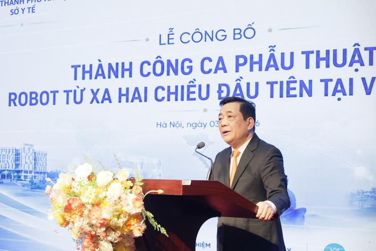 Việt Nam lần đầu vận hành mạng lưới phẫu thuật robot từ xa hai chiều- Ảnh 2.
