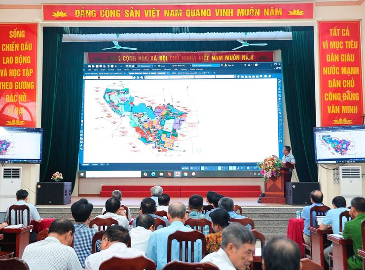 Ứng Thiên lấy ý kiến Đồ án Quy hoạch chung đến năm 2030, tầm nhìn đến năm 2045 - Ảnh 3.