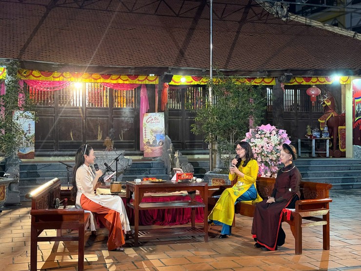 Đưa di sản Xuân Đỉnh lên không gian số: Lan tỏa giá trị Đình Xuân Tảo và nghệ thuật Ca trù - Ảnh 5.