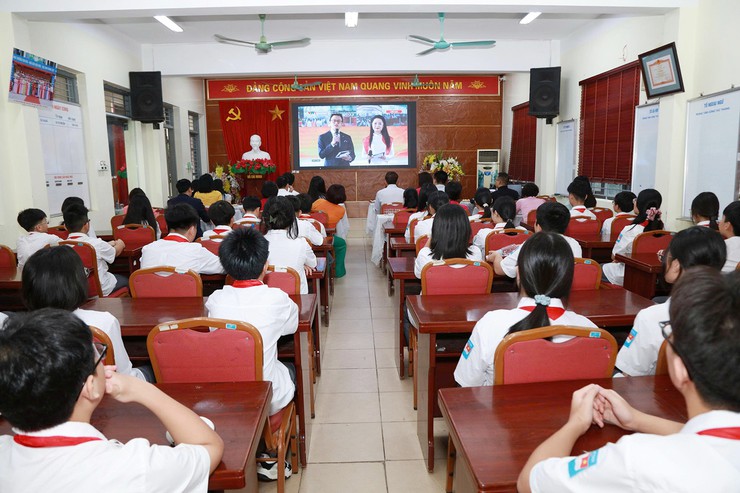 Ngày hội khai trường tại phường Thanh Xuân: Tinh gọn, trọn vẹn và lấy học sinh làm trung tâm - Ảnh 13.