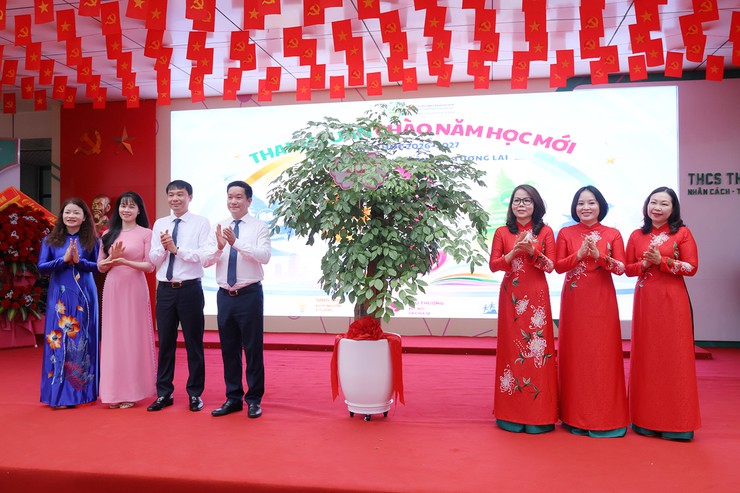 Ngày hội khai trường tại phường Thanh Xuân: Tinh gọn, trọn vẹn và lấy học sinh làm trung tâm - Ảnh 4.