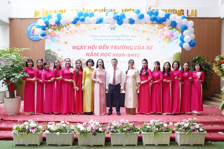 Ngày hội khai trường tại phường Thanh Xuân: Tinh gọn, trọn vẹn và lấy học sinh làm trung tâm - Ảnh 6.