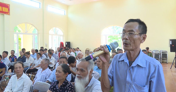 Đại biểu HĐND TP Hà Nội tiếp xúc cử tri huyện Chương Mỹ, Ứng Hòa