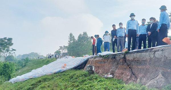 Hà Nội khẩn cấp khắc phục sự cố sạt lở đê tả Đáy, đoạn qua huyện Ứng Hòa