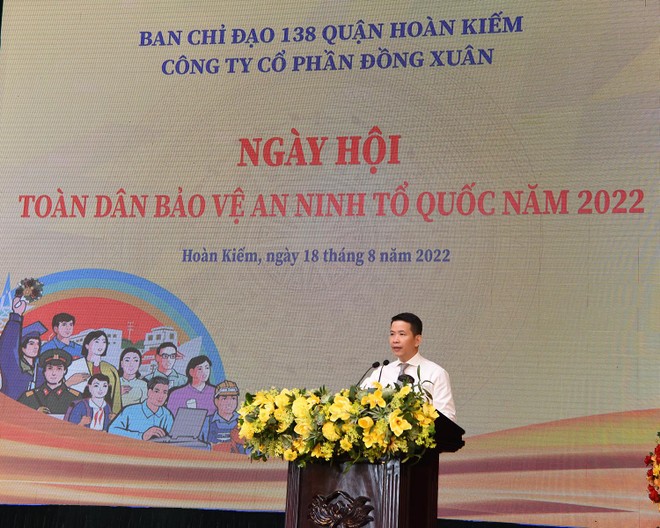 Trên 2.000 hộ kinh doanh chợ Đồng Xuân tham gia đấu tranh phòng chống tội phạm ảnh 7
