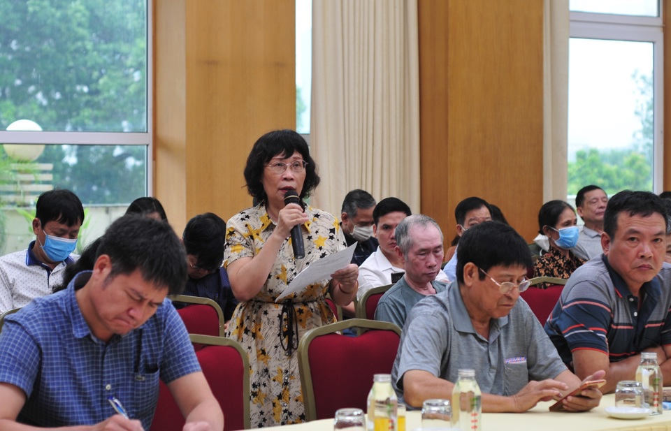 Cử tri Lê Huyền Trân, phường Phan Chu Trinh nêu ý kiến