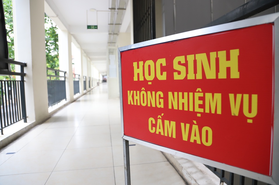 Các điểm thi đã sẵn sàng các điều kiện tổ chức kỳ thi an toàn, nghiêm túc.