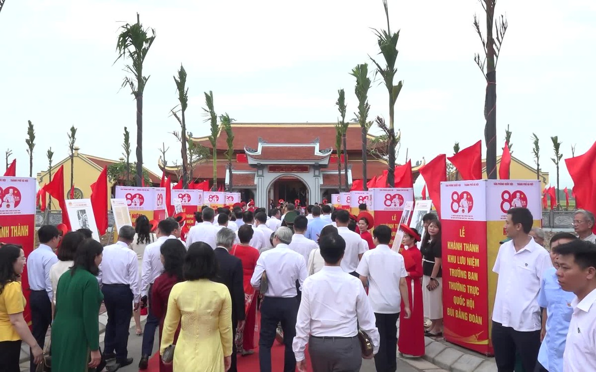Khu Lưu niệm Trưởng ban Thường trực Quốc hội Bùi Bằng Đoàn – Địa chỉ đỏ giáo dục truyền thống cách mạng