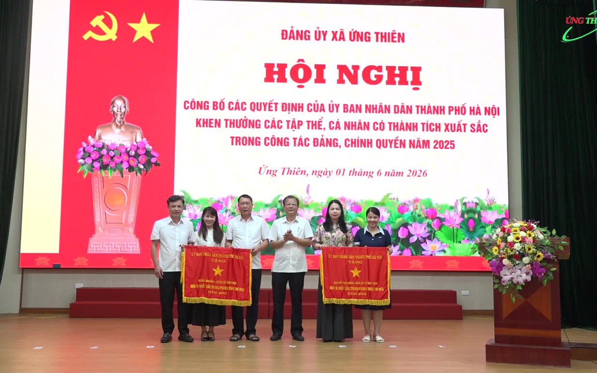 LỄ CHÀO CỜ VÀ SINH HOẠT CHÍNH TRỊ DƯỚI CỜ THÁNG 6/2026 QUYẾT LIỆT ĐỔI MỚI, NÂNG CAO HIỆU QUẢ THỰC THI NHIỆM VỤ