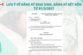 Lưu ý về đăng ký khai sinh, đăng ký kết hôn từ 01/3/2027