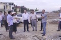 Lãnh đạo UBND xã Hòa Lạc kiểm tra thực địa công tác giải phóng mặt bằng Dự án đầu tư xây dựng tuyến đường cao tốc Đại lộ Thăng Long kéo dài