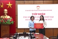 Tiếp nhận ủng hộ Nhân dân bị thiệt hại do bão lũ