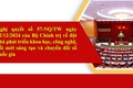 Quyết định và Kế hoạch của HĐND xã v/v thực hiện Nghị quyết số 57-NQ/TW ngày 22/12/2024 của Bộ Chính trị