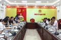 UBND xã Thạch Thất làm việc với Đoàn kiểm tra, giám sát số 9