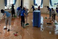 CDC Hà Nội giám sát công tác phòng chống dịch bệnh khu vực ngập lụt do mưa lũ tại xã Trung Giã