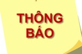 THÔNG BÁO: Cán bộ, đảng viên và nhân dân tham gia đóng góp ý kiến vào dự thảo các văn kiện trình Đại hội đại biểu toàn quốc lần thứ XIV của Đảng bằng hình thức trực tuyến
