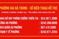 Phường Hai Bà Trưng: Thông báo Khẩn các biện pháp ứng phó cơn bão số 11.