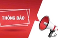 Thông báo
