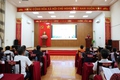Thống kê cơ sở Chương Mỹ tập huấn nghiệp vụ công tác thu thập thông tin lập bảng kê cơ sở sản xuất kinh doanh cá thể trong Tổng điều tra kinh tế năm 2026 cho các điều tra viên của xã Phú Nghĩa