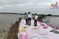 Lãnh đạo UBND xã Kiều Phú kiểm tra công tác ứng phó, phòng chống cơn bão số 11 trên địa bàn xã