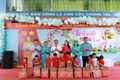 Đồng chí Bí thư Đảng ủy Vui Tết Trung thu cùng cô trò Trường Mầm non Ba Trại B