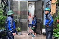 Lãnh đạo UBND phường Khương Đình đi kiểm tra, chỉ đạo khắc phục các điểm ngập úng trên địa bàn
