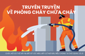 TUYÊN TRUYỀN KIẾN THỨC PHÒNG CHÁY CHỮA CHÁY THÁNG 11/2025