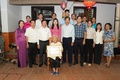 Thường trực Huyện uỷ trao tặng Huy hiệu Đảng