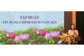 Ngân hàng Chính sách xã hội huyện Hoài Đức tập huấn nghiệp vụ tín dụng chính sách xã hội năm 2025