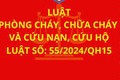 UBND phường Vĩnh Hưng tuyên truyền  Luật số 55/2024/QH15 của Quốc hội: Luật Phòng cháy, chữa cháy và cứu nạn, cứu hộ