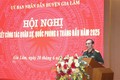 Huyện Gia Lâm sơ kết công tác quân sự 6 tháng đầu năm 2025