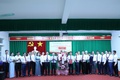 Lễ trao các quyết định của Thành phố về công tác cán bộ tại xã Yên Bài.