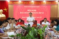 Hội nghị lần thứ nhất Ban Chấp hành Đảng bộ xã Quang Minh 
