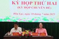 HĐND xã Hòa Lạc tổ chức kỳ họp thứ Hai (kỳ họp chuyên đề): Quyết nghị các nội dung quan trọng phát triển kinh tế - xã hội