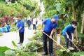 Phường Sơn Tây ra quân tổng vệ sinh môi trường