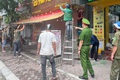 Khương Đình: Ra quân xử lý vi phạm trật tự đô thị, trật tự công cộng, vệ sinh môi trường