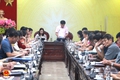 Xã Thạch Thất tổ chức hội nghị làm việc về công tác tín dụng, chính sách xã hội trên địa bàn xã