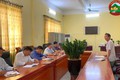 Bí thư Đảng ủy xã Phú Cát thực hiện tiếp công dân định kỳ lần đầu sau khi triển khai mô hình chính quyền địa phương hai cấp