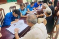 MTTQ Xã Ứng Thiên ra quân hỗ trợ kê khai hồ sơ nhận trợ cấp hưu trí xã hội cho người cao tuổi trên địa bàn xã