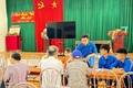 Tuổi trẻ xã Thượng Phúc hỗ trợ người cao tuổi và các đối tượng chính sách làm thủ tục hưởng trợ cấp hưu trí xã hội