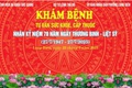 Thông báo lịch khám bệnh, chăm sóc sức khỏe, cấp phát thuốc miễn phí cho gia đình chính sách, người có công